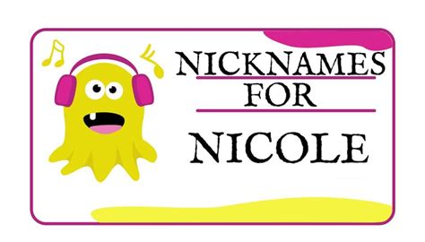 nicole nicknames|Nicknames for Nicole (Traditional, Funny & Cute)